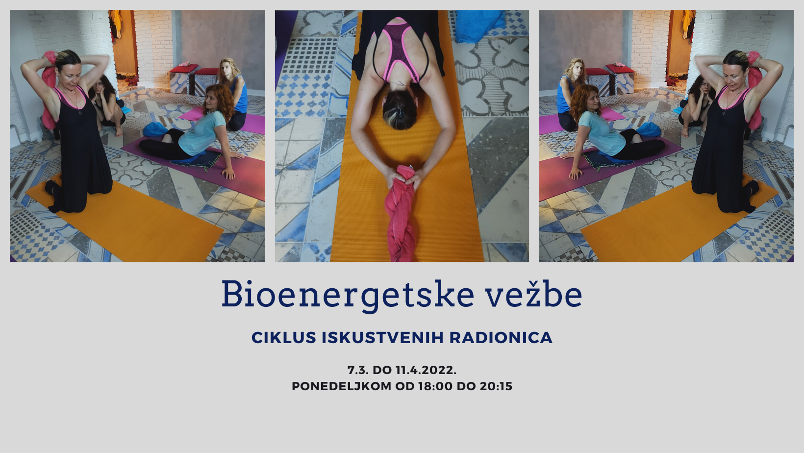 Prolećni ciklus “Bioenergetske vežbe”